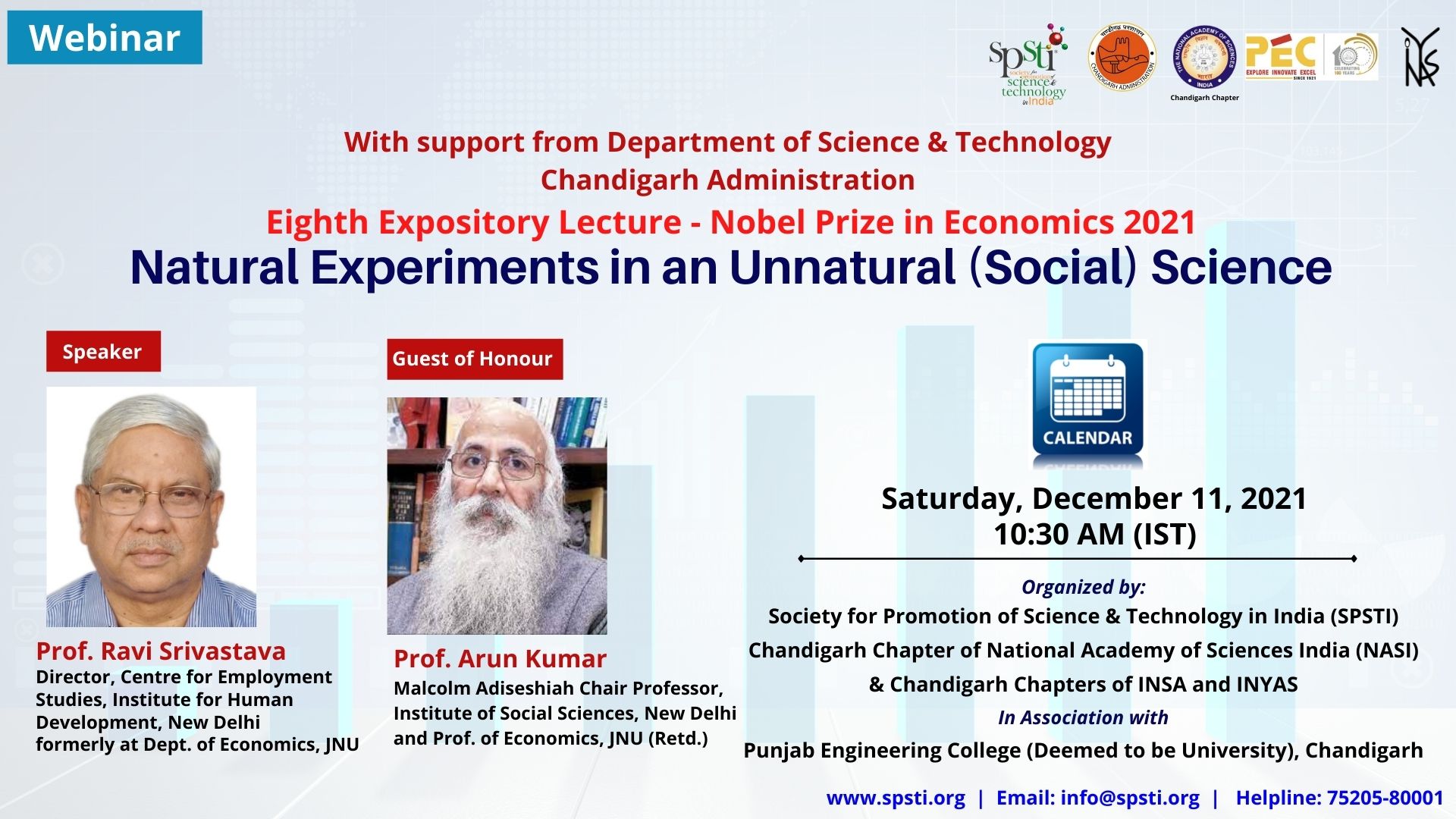 Natural Experiments in an Unnatural (Social) Science – Prof. Ravi ...